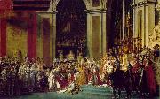 Jacques-Louis David The coronation of Napoleon and Josephine (mk02) china oil painting reproduction